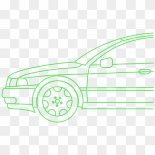 Car Outline - Audi Clipart