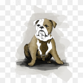 In Fact, His Very Name Honors The Legendary Voice Of - Olde English Bulldogge Clipart