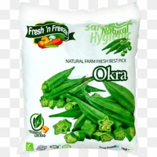 Fresh 'n Freeze Okra 1kg - Okra Clipart
