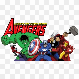 Earth's Mightiest Heroes Image - Avengers Cartoon Png Clipart