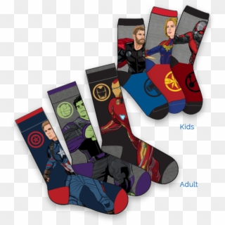 Marvel Avengers Socks - Avengers Endgame Cereal Clipart