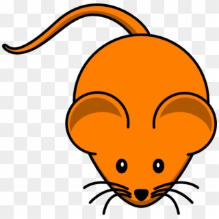 How To Set Use Orange Mouse Svg Vector - Cute Clipart Mouse - Png Download