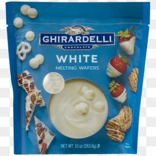 Ghirardelli Chocolate White Melting Wafers Candy Coating, - Ghirardelli White Chocolate Melting Wafers Clipart