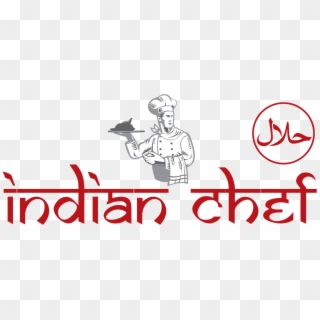 Indian Chef Logo Png - Cartoon Clipart