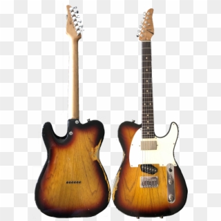 Tom Anderson T Classic In-distress In 3 Color Burst - Electric Guitar Clipart