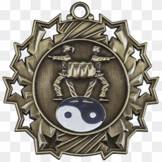 25 Inch Die Cast Martial Arts Medal - Martial Arts Medals Clipart