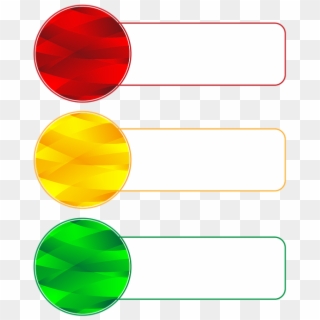 Semáforo - Rojo Amarillo Verde Png Clipart