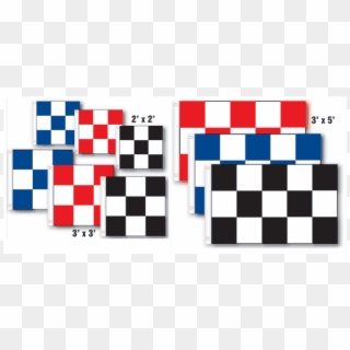 Checkered Nylon Flagsrp-ckd - Checkers Bandana Clipart