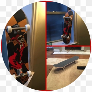 Harleyquinn Sticker - Skateboarding Clipart