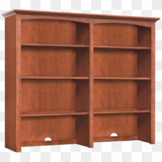 Shown In Glazed Antique Cherry Stain Finish - Bookcase Clipart