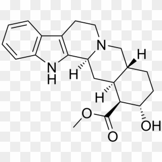 Corynanthine Structure Clipart