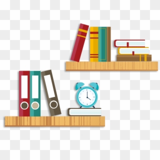 Bookshelves - Lumber Clipart