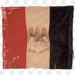 Banderas Del 2º Móvil De Distrito - Bandera De Mexico De 1846 Clipart