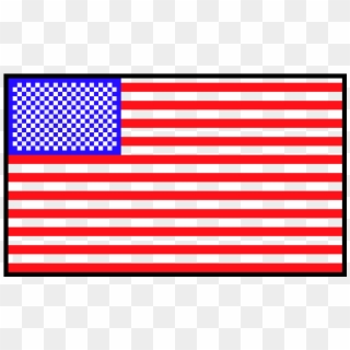 American Flag Pixelated - Kitchen Bon Appetit Mat Clipart