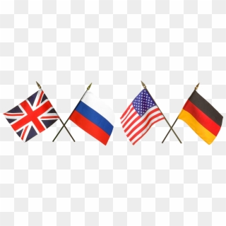 Germany, Flags, Russia, American Flag - America And Germany Flag Clipart