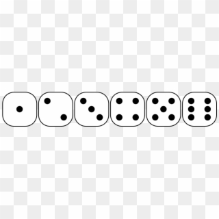 Dice Clipart Dice Faces - Six Sides Of Die - Png Download