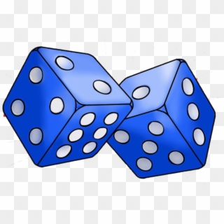 903 X 600 7 - Blue Dice Png Clipart