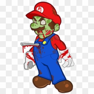 Mario Zombie - Zombie Mario Clipart