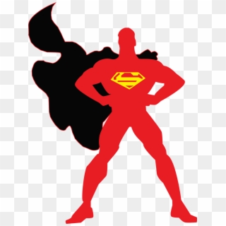 Superman Logo Clipart High Re - Superman Outline - Png Download