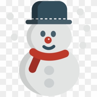 Snowman Face Clipart - Clipart Snowman Simple Png Transparent Png