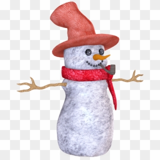 3d Snowman Clipart - Png Download