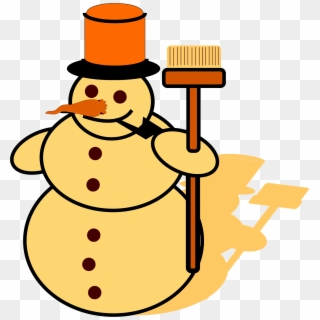 This Free Icons Png Design Of Yellow Snowman Clipart