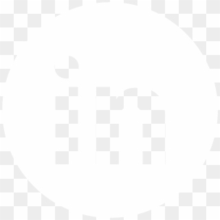Twitter - Linkedin Logo Png Transparent White Clipart