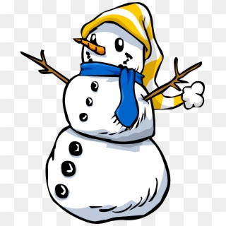 Picture Download Image Snowman Sprite Png Club Penguin - Club Penguin Snowman Png Clipart