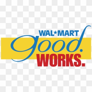 Good Works Logo Png Transparent - Walmart Clipart