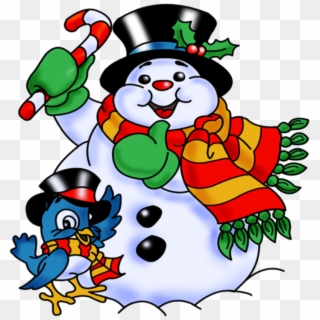 Transparent Bird Snowman Png - Frosty The Snowman Clipart