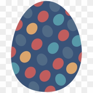 Dealerknows Egg - Polka Dot Clipart