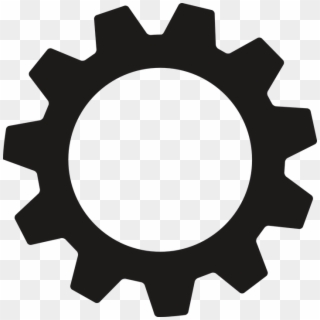 Gear Png Image Background - Transparent Background Gear Icon Clipart