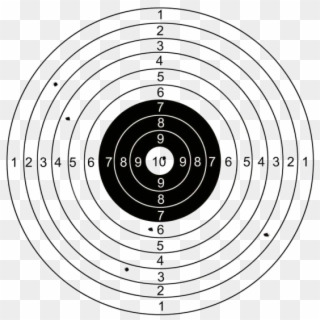 Shooting Target Png Download Image - Shooting Target Png Clipart