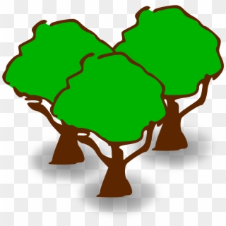 Computer Icons Tree House Forest - Forest Clipart - Png Download