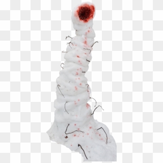 This Really Creepy Snowmanobject Clipart