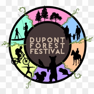 Friends Of Dupont Forest Announces 2019 Dupont Forest - Circle Clipart