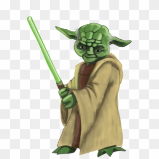 Download - Yoda Star Wars Animated Png Clipart