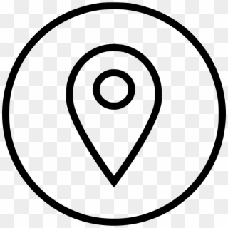 Png File Svg - Location Icon Png White Hd Clipart