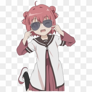 If You Want To Put Shades In - Anime Girl With Collar Shirt Clipart