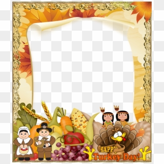 Thanksgiving Background, Happy Thanksgiving, Png Photo, - Thanksgiving Frames And Borders Clipart