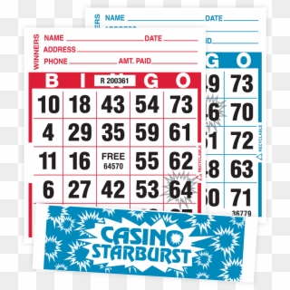 Casino Starburst Tear-opens Clipart