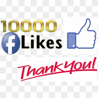 10k Facebook Likes - Facebook Clipart