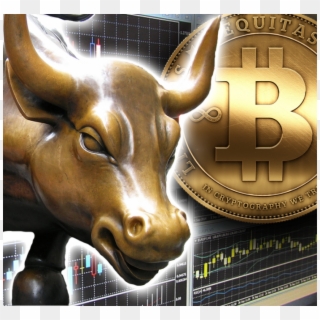 Bitcoin Headed Over $90,000 - Charging Bull Clipart