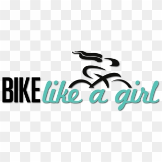 Drop A Like Png - Logo Girl On Bike Clipart