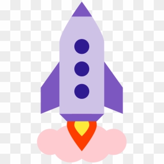 Launched Rocket Icon Free Png And Svg - Png Rocket Clipart