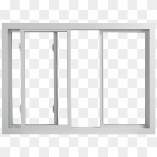 Wallside Windows Center Vent Sliding Window - Window Parallel Clipart