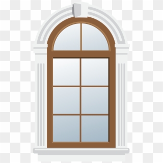 Arch Window Png Clip Art - Arch Window Clipart Png Transparent Png