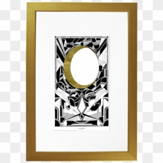 Our Brushed Gold Frame - Picture Frame Clipart