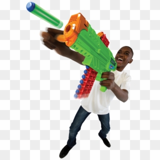 Finally The Dart Zone Closed Out With A Clip Fed Blaster - Water Gun - Png Download