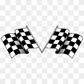 Banderas De Carreras De Autos , Png Download - Race Checkered Flag Transparent Clipart